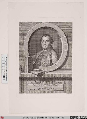 Bildnis Andreas Georg Beck
