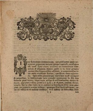 Facvltatis Ivridicae Decanvs Hieronym. Frider. Schorch, ICtvs ... Lectori Benevolo S. P. D.