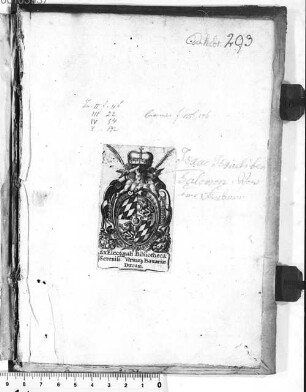 Isak ben Salomo Israeli, Sefer ha-rishonim ba-ḳadeḥot - BSB Cod.hebr. 293