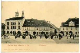 Ostritz. Marktplatz