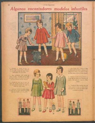 Algunos encantadores modelos infantiles [Dibujos]