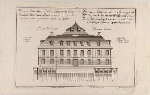 Fassade einer Mühle