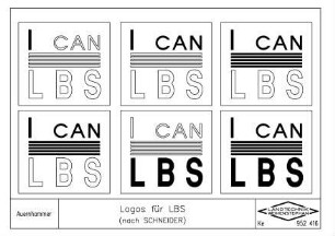 Logos für LBS (nach SCHNEIDER)
