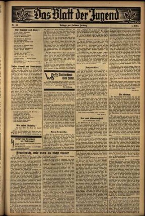 Zweite Ausgabe vom Samstag, den 04. März 1933.