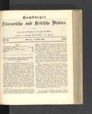 Ueber die Beziehungen zwischen Electricität, Galvanismus und Magnetismus