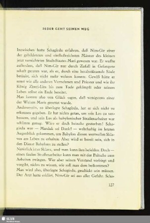 Jeder Geht Seinen Weg
