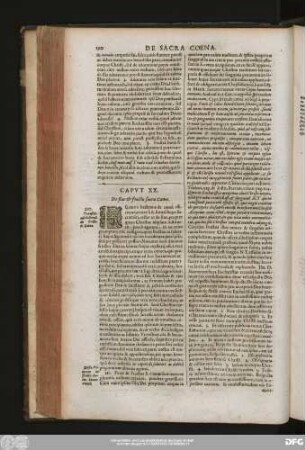 Caput XX. De fine & fructu sacrae Coenae.