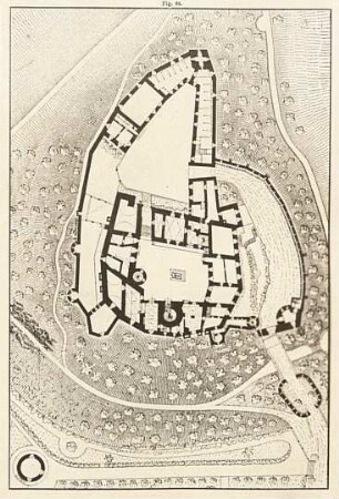 Plan von Schloss Rochsburg