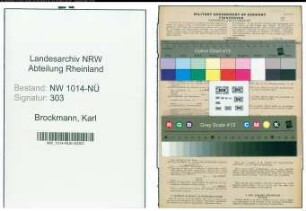 Entnazifizierung Karl Brockmann , geb. 23.08.1894 (Ingenieur)