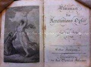 Almanach der Revolutions-Opfer für das Jahr 1794