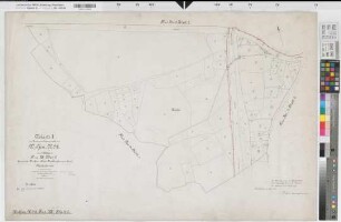Wulfen (Dorsten), Zusammenlegung Wulfen, Urkarte I Flur XIV,2