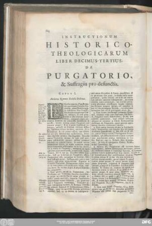 Caput I. Hodiernae Romanae Ecclesiae Doctrina.