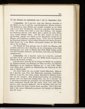 VI. Die Kämpfe vor Jakobstadt
