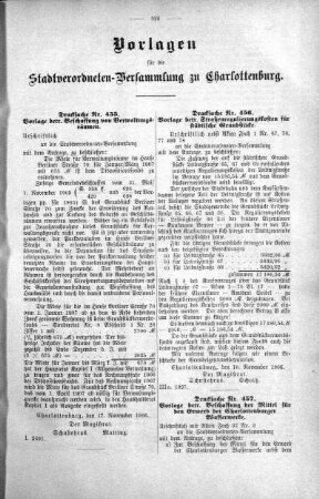 No. 20. (453-475) (455,456,457.), 30. November 1906