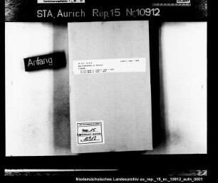 Das Armenwesen in Ihrhove