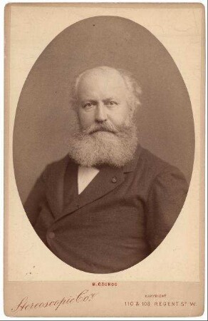 Fotografie von Charles Gounod (1818-1893)
