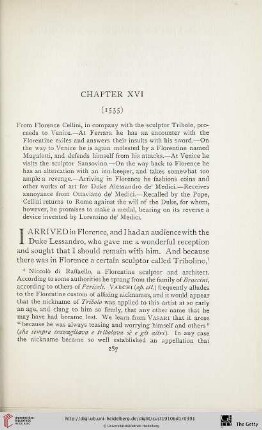 Chapter XVI (1535)