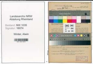 Entnazifizierung Alwin Winter , geb. 14.03.1898 (Steiger)