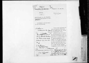 Studierende und Miszellen (1911-1918)