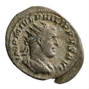 Münze, Antoninian, 244 - 247 n. Chr.