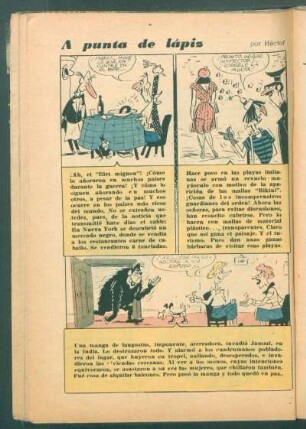 A punta de lápiz - [Historietas con viñetas]
