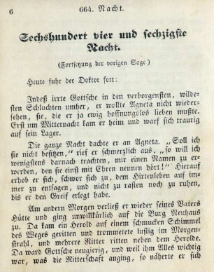 Sechshundert vier und sechzigste Nacht
