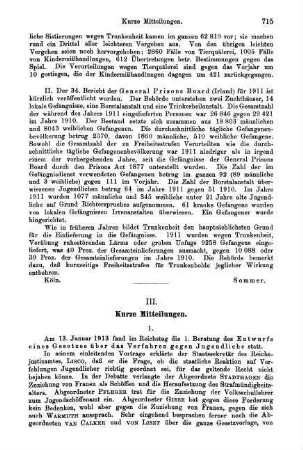 715-718, III. Kurze Mitteilungen