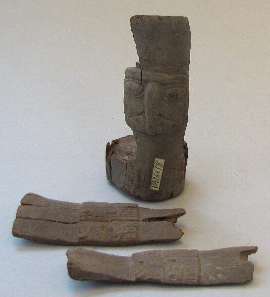 Wooden keru (fragment)