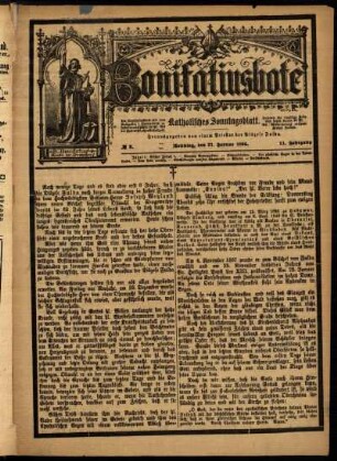 Ausgabe vom Sonntag, den 21. Januar 1894.