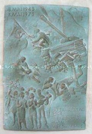 Plakette zum 30.Jahrestag des Kriegsendes