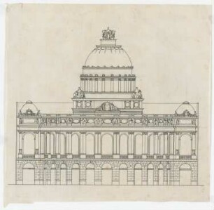 Theater ’Große Oper’ am Kurfürstendamm, Berlin-Charlottenburg: Ansicht 1:200
