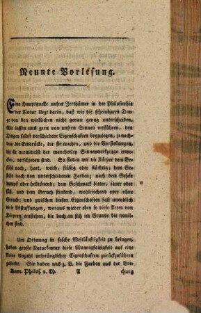 Vorlesungen über die Kantische Philosophie, 2