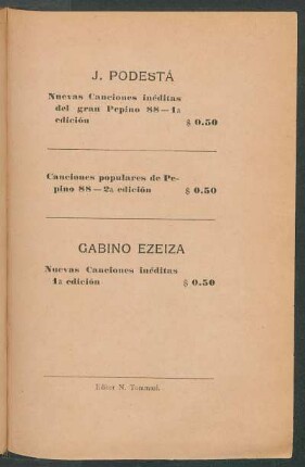 [Publicaciones del editorial]