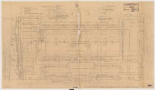 I.G.-Farben, Frankfurt/Main Verwaltungsgebäude: Laboratorium: Fundamentplan 1:50