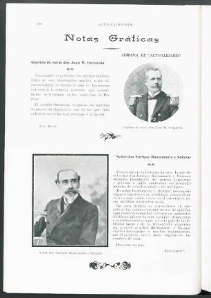 Capitán de navío don Juan M. Ontaneda