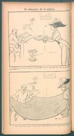 El obsequio de la señora - [Cómic]