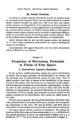 1. Derivatives; Laplace'es Equation.