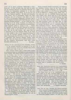 512-513 [Rezension] Philo Alexandrinus, Die Werke Philos von Alexandria. 2. Band.