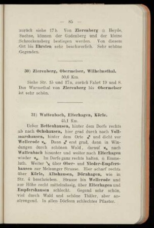 30) Zierenberg, Obermeiser, Wilhelmsthal