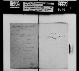 Verzeichnis der herrschaftlichen Hofschutzverwandten im Amt Achberg