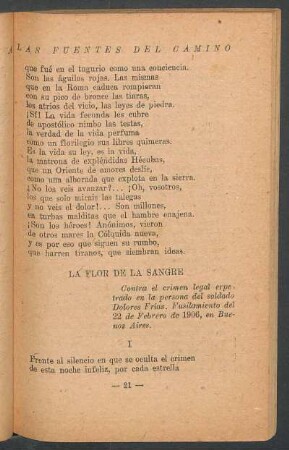 La flor de la sangre