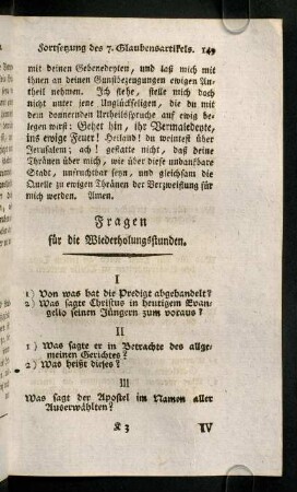 149-151, Fragen