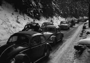 Titisee: Verkehrschaos auf der Straße Feldberg