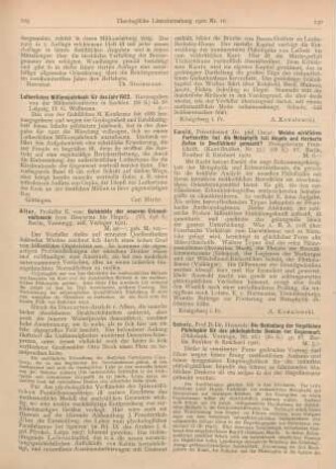 229 [Rezension] Lutherisches Missionsjahrbuch für das Jahr 1922