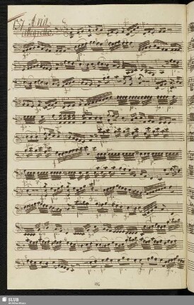 137. Aria: Son buona fino à quel segno / Scarlatti, G.