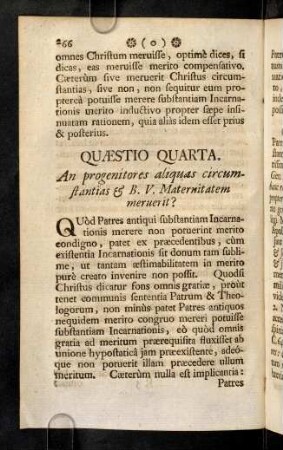 266-270, Quaestio Quarta