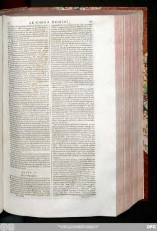 Caput IV. De verbis Coenae.