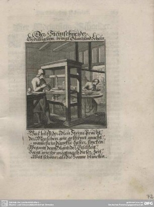 Der Steinschneider.