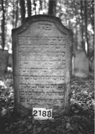 Grabstein 2188