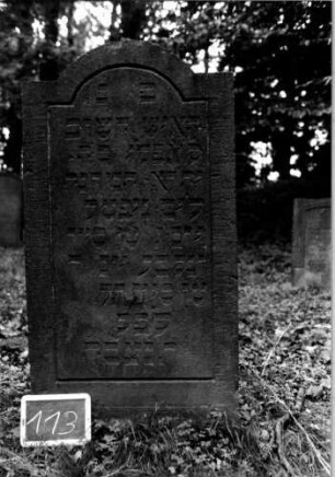 Grabstein 113 [Nir S. 84 Nr. 9.03]